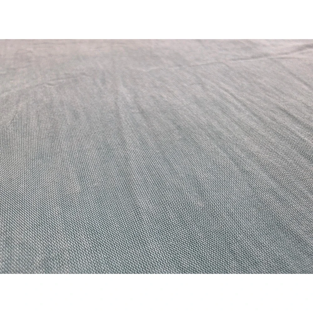 Unbranded Women‎ Ombre Infinity Scarf Blue White Gradient Jersey Knit Loop Scarf
